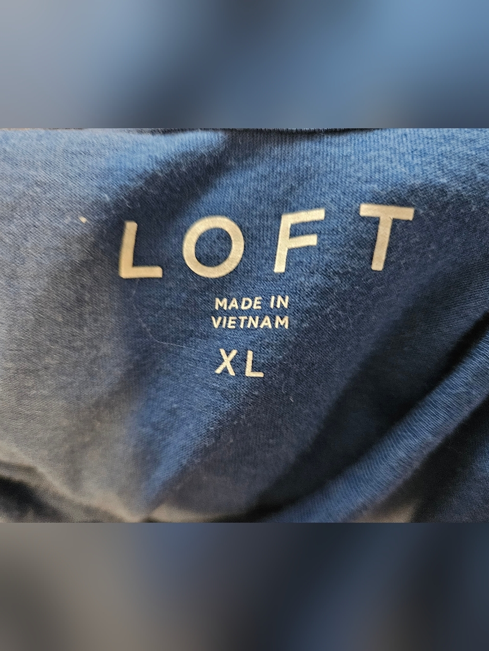 Loft scoop-back Modal Top - Picture 3 of 4